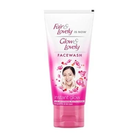 FAIR &LOVELY IS NOW GLOW &LOVELY FACE WASH INSTANT GLOW 100gm