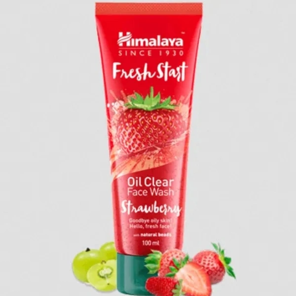 HIMALAYA FRESH START  OIL CLEAR STRAWBERRY FACEWASH 100ml