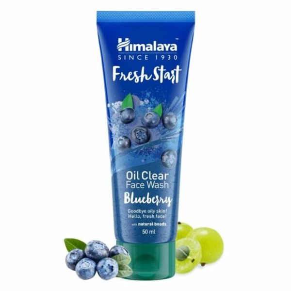 HIMALAYA FRESH START  OIL FRESH BLUEBERRY FACEWASH 100gm