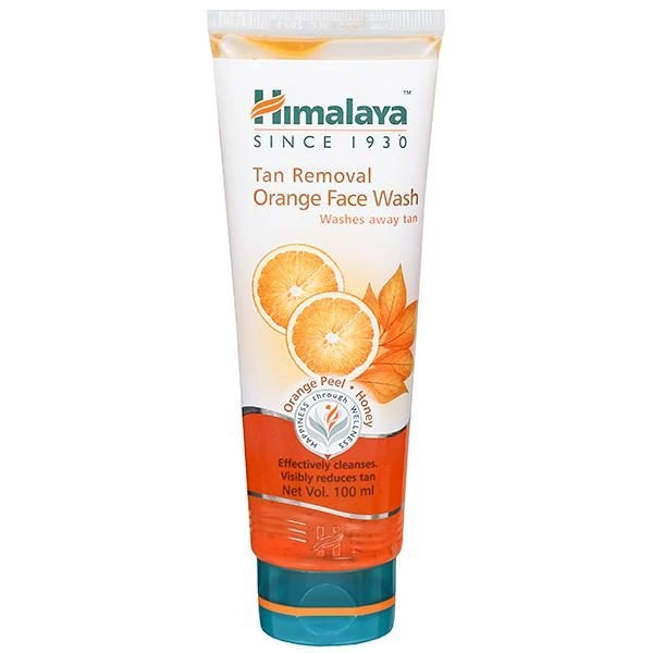 HIMALAYA  TAN REMOVAL ORANGE FACE WASH 100ml