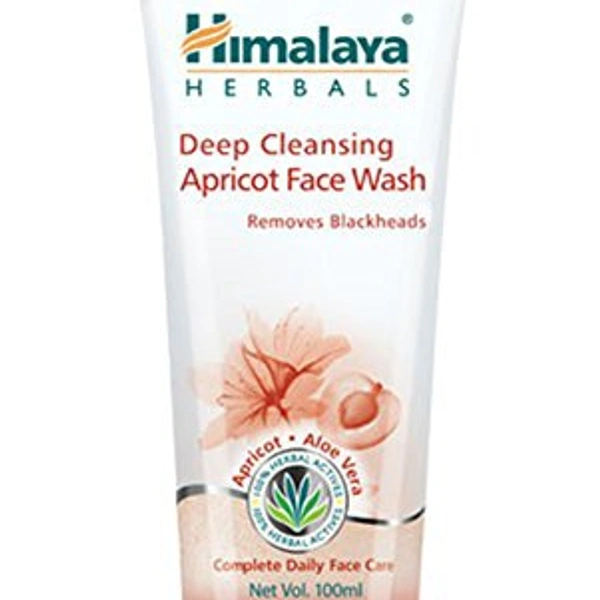 HIMALAYA  DEEP CLEANING APRICOT FACEWASH 100gm
