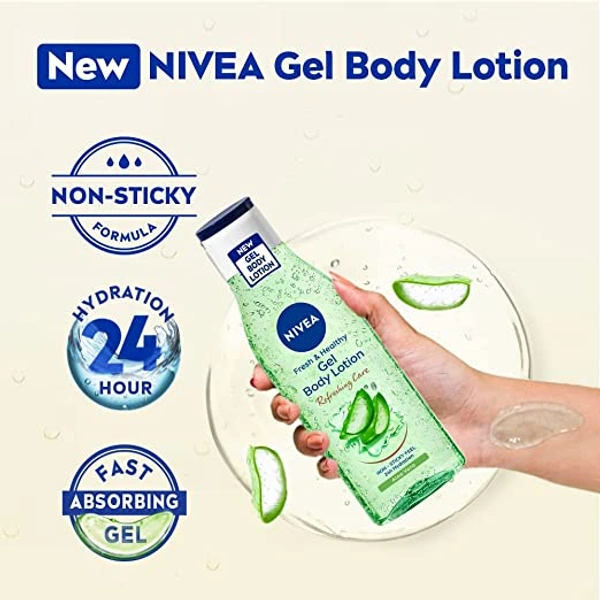 NIVEA FRESH & HEALTHY GEL BODY LOTION REF