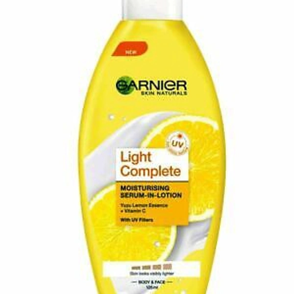 GARNIER SKIN NATURALS LIGHT COMPLETE MOISTURISING SERIM-IN- LOTION 250ml