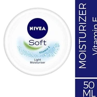 NIVEA SOFT LIGHT MOISTURISING CREAM 50ml