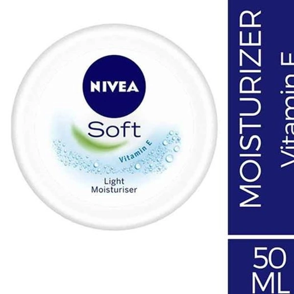 NIVEA SOFT LIGHT MOISTURISING CREAM 50ml
