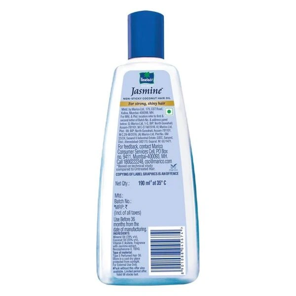 PARACHUTE ADVANSED JASMINE NON-STICKY COCONUT HAIR OIL190ml