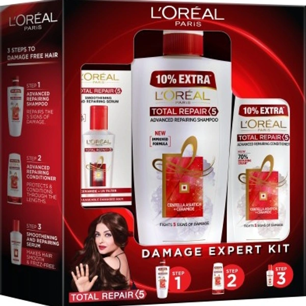 LOREAL PARIS  TOTAL REPAIR 5 REPAIRING SHAMPOO 192.5ml