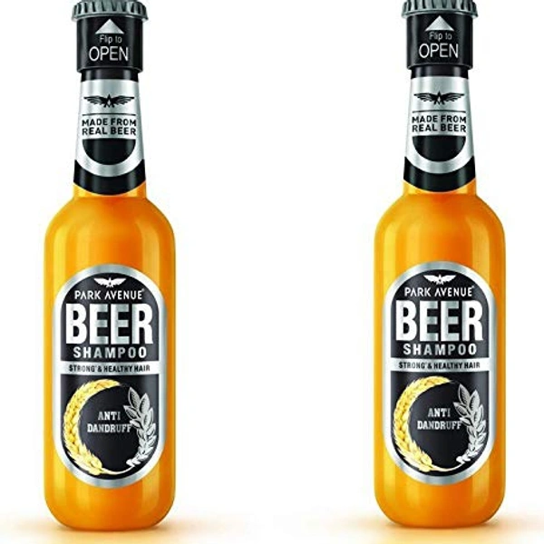 PARK AVENUE  BEER SHAMPOO STRONG & HEALTHY HAIR ANTI-DANDRUFF 