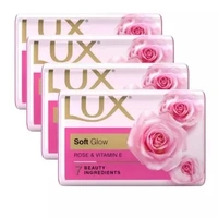 LUX  SOFT GLOW ROSE & VITAMIN E 4×100gm
