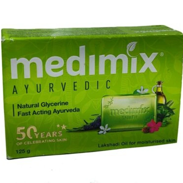MEDIMIX  AYURVEDIC NATURAL GLYCERINE 3×125gm