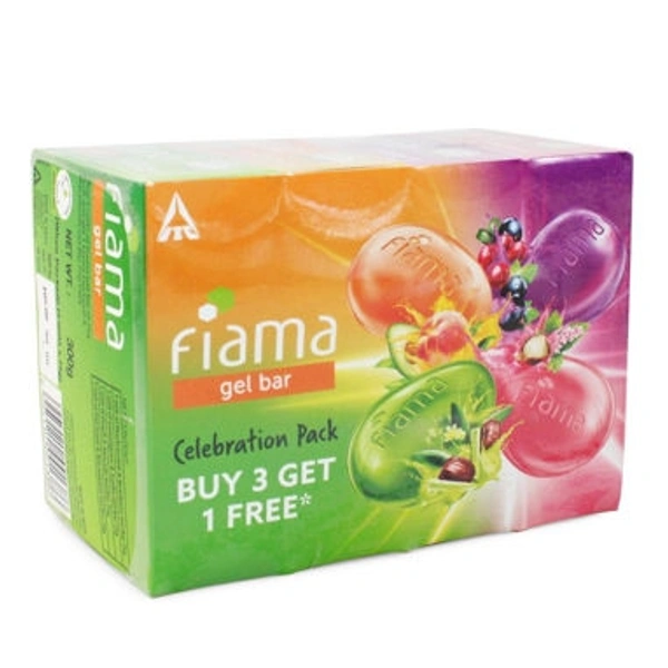 FIAMA GEL BAR CELEBRATION PACK BUY3 GET1 FREE