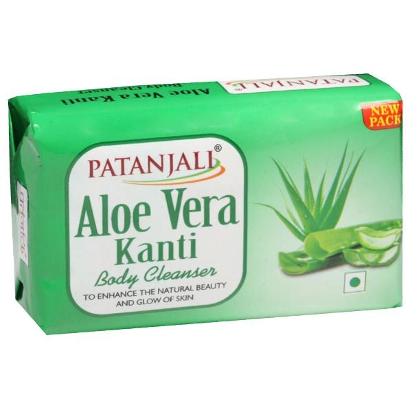 PATANJALI  ALOEVERA KANTI BODY CLEANSER 75gm