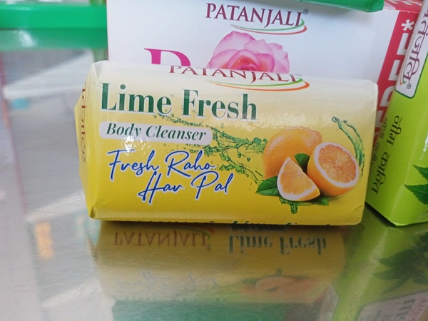 PATANJALI  LIME FRESH BODY CLEANSER 75gm