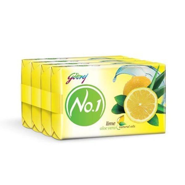 GODREJ NO.1 LIME ALOE VERA NATURAL OIL 4U ×50gm