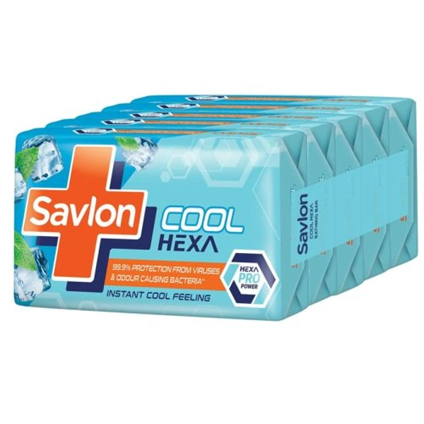 SAVLON COOL HEXA INSTANT COOL FEELING 4U×75gm