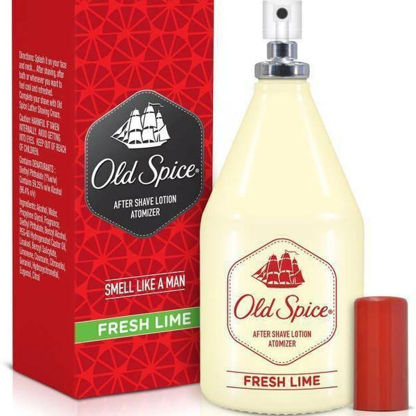 OLD SPICES  AFTER SHAVE LOTION ATOMIZER MUSK 
