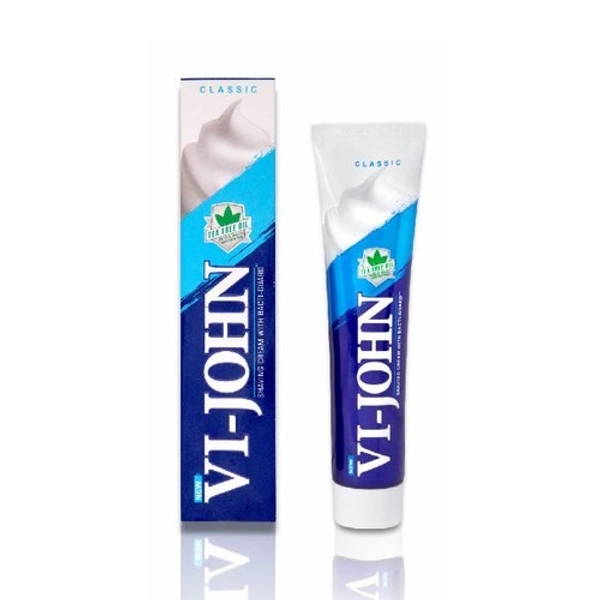 VI-JOHN  SHAVING CREAM WITH BACTI -GUARD 70gm