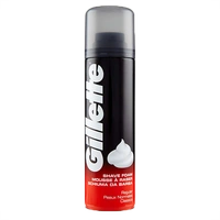 GILLETTE  REGULAR SHAVING FOAM 196gm