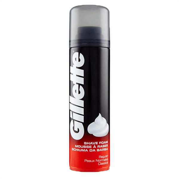 GILLETTE  REGULAR SHAVING FOAM 196gm