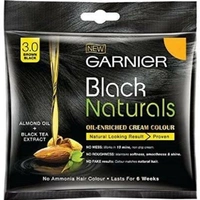 GARNIER  BLACK NATURALS BROWN BLACK 3.0 20ml+20g