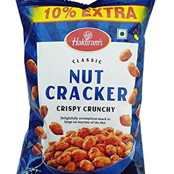 HALDIRAMS  NUT CRACKER CRISPY CRUNCHY 220gm