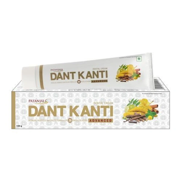 PATANJALI  DANT KANTI ADVANCE DENTAL CREAM 100gm