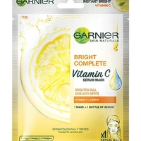 GARNIER SKIN NATURALS BRIGHT COMPLETE VITAMIN C SERUM MASK 28gm