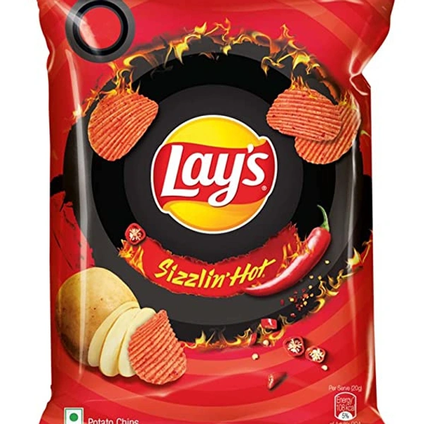 LAYS SIZZLIN HOT 50gm