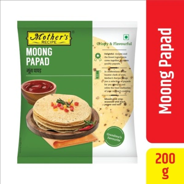 MOTHER'S RECIPE  MOONG PAPAD 200gm