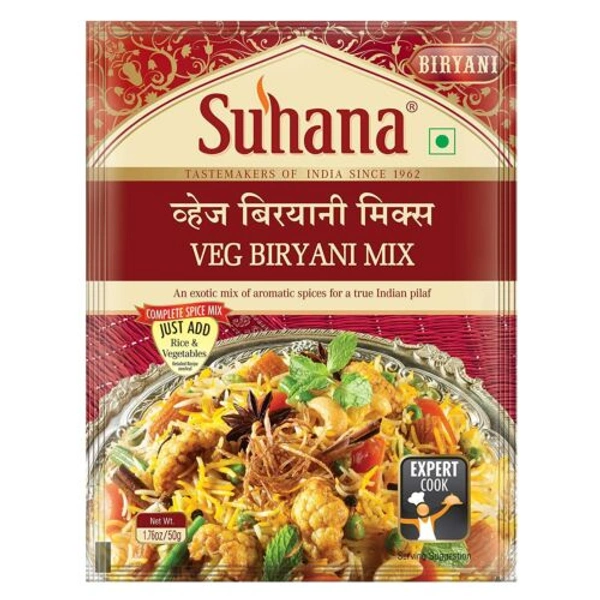 SUHANA  VEG BIRYANI MIX 50gm