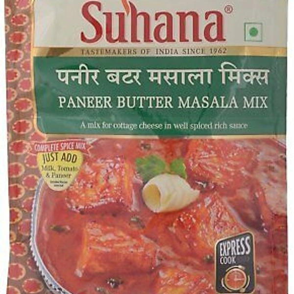 SUHANA  PANEER BUTTER MASALA MIX 50gm