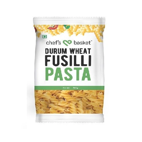 CHEF'S BASKET  DURUM WHEAT FUSILLI PASTA 500gm
