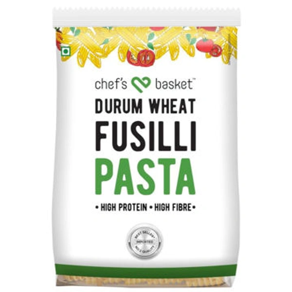 CHEF'S BASKET  DURUM WHEAT FUSILLI PASTA 500gm