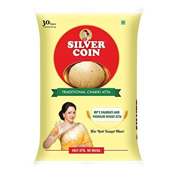 SILVER COIN TRADITIONAL CHAKKI ATTA 5kg