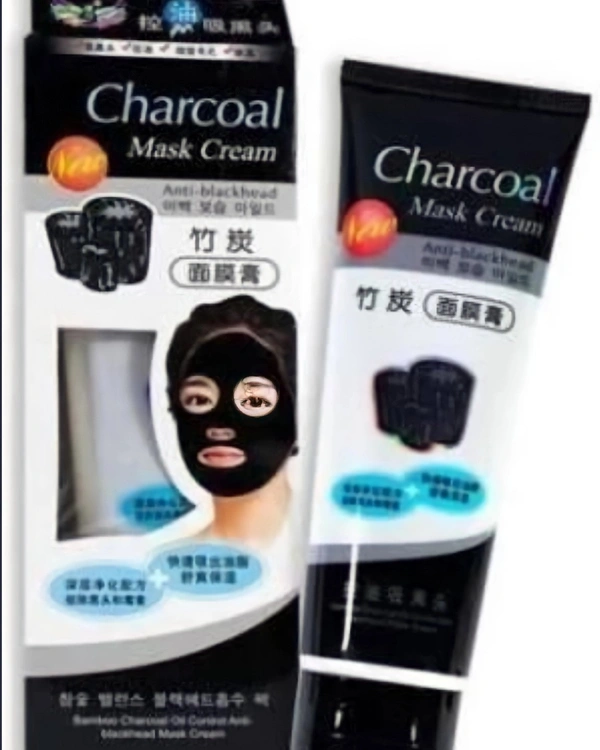Professional Charcoal Face Mask Cream  - 130 gm