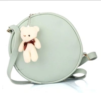 Round Sling Bad With Teddy - Dark Brown