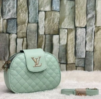 Trendy PU sling bags - White