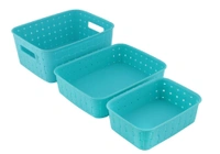 0062 Smart Baskets for Storage(Set of 3) - 1.094 kgs, India