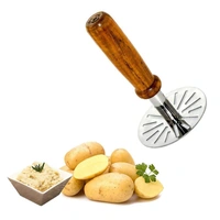 0064A Paubhaji Masher used in all kinds of household and kitchen places for mashing and making paubhajis. - 0.31 kgs, India