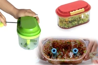 0071 Plastic Vegetable Chopper  (1000 ml) - 0.389 kgs, India