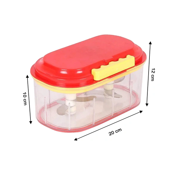 0071 Plastic Vegetable Chopper  (1000 ml) - 0.389 kgs, India