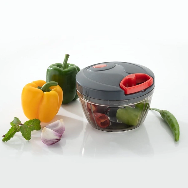 0080 A Atm Chopper 450 ML used for chopping and cutting of various fruits and vegetables in all kinds f household kitchen purposes and all. - 0.348 kgs, India