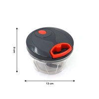 0080 A Atm Chopper 450 ML used for chopping and cutting of various fruits and vegetables in all kinds f household kitchen purposes and all. - 0.348 kgs, India