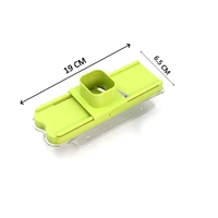 0117 Stainless Steel Vegatable and Dry Fruit Slicer/Cutter - 0.185 kgs, India
