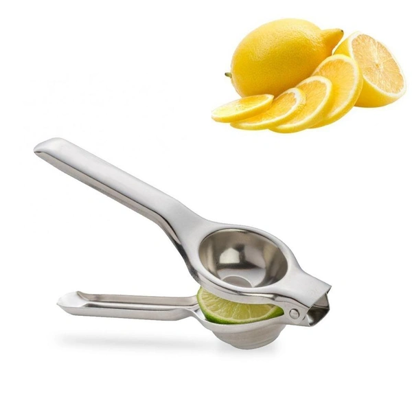 0132 Stainless Steel Lemon Squeezer - India, 0.102 kgs