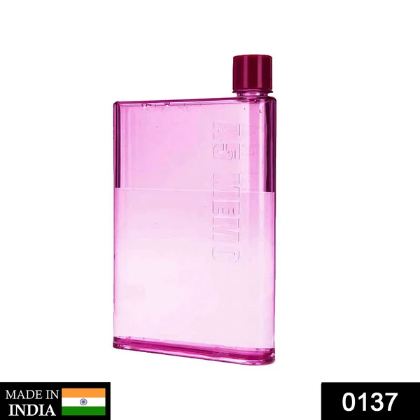 0137 A5 Size Notebook Plastic Bottle (Any color) - India, 0.252 kgs