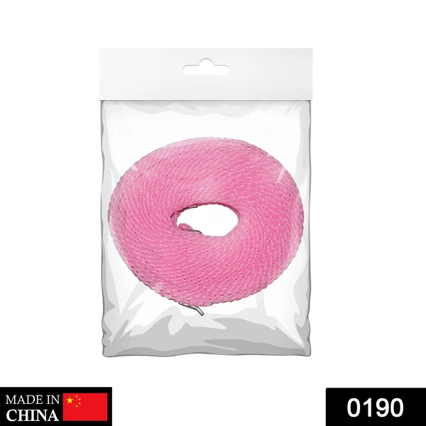 0190 Clothesline Drying Nylon Rope with Hooks - China, 0.1 kgs