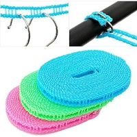0190 Clothesline Drying Nylon Rope with Hooks - 0.1 kgs, China