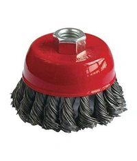 0195 Wire Wheel Cup Brush (Black) - 0.221 kgs, China