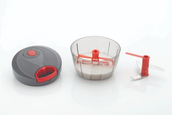 0197 Manual 2 in 1 Compact & Powerful Hand Held Vegetable Chopper/Blender - 0.328 kgs, India